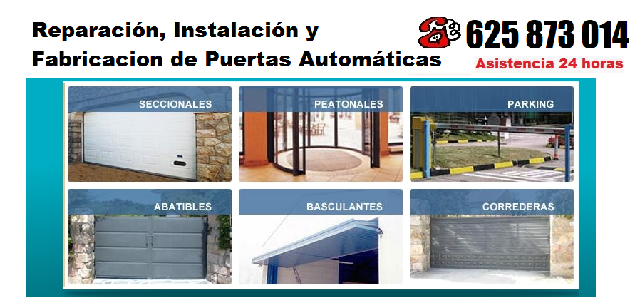 reparacion de puertas automaticas Alguazas